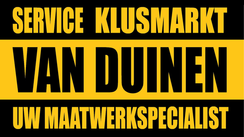 Service Klusmarkt Van Duinen